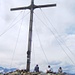 Das mächtige Gipfelkreuz des Furgler
