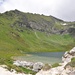 Retourblick von der Alpe Tom auf den Lago di Tom.