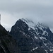 Ankunft in Grindelwald: das Wetter ist höchst bescheiden, der Eiger hüllt sich in dicke Wolken