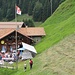 Zieleinlauf:
letzte Rast auf der Alpwirtschaft Lütoldsmatt