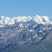 Panorama der Engadiner Schneeberge