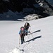 salita sul ghiacciaio del mont gelé