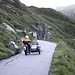 <b>La strada che dal Passo del San Gottardo porta al Lago della Sella.<br />Per risparmiare mezz'ora di cammino, molti escursionisti ignorano il divieto d'accesso con veicoli</b>.