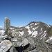 <b>Omino di vetta del Pizzo Prevat (2876 m): "geschafft!"</b>.