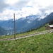 La vallée de Chamonix vue depuis le Col de Voza
