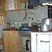 Küche, Ess-, Wohn- und Schlafzimmer in einem: Winterraum der [hut6461 Medelserhütte].