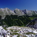 Blick zur nördlichen Karwendelkette.