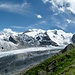 Fantastisches Panorama im Aufstieg zur Bovalhütte