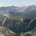Aussicht von oben : Val Mora und Döss dal Termel (Übergang)