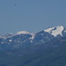 Vue classique sur le Wildhorn ; et beaucoup moins classique sur le .......Mont - Blanc !