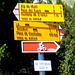 dann endlich wieder ein Wegweiser