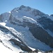 Piz Bernina mit Biancograt, vom Fortezzagrat aus