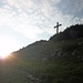 ...zum Kreuz hinauf.