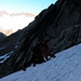 Budget5 im Aufstieg (Bild von Cornel/Alpinist)