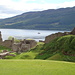 Castello Urquhart, le sue rovine dominano splendidi panorami su Loch Ness.