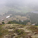 Blick zur Alp obere Seewen hinunter