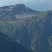 Mäderlicke erreicht - Sicht auf das Hübschhorn, 3187m - mit Segler im Vordergrund