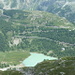 Blick zur Alp Grüm mit der Linienentwicklung der RhB und Lagh da Palü
