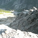Dalla cima del Pizzo Forca, veduta sulla Parete Negra a picco sulla Val Soi
