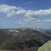 Il monte Aiona visto dalla vetta del Monte Penna