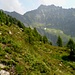 Valle d Larecchia mit Pizzo Brünesc und Bocchetta di Fiorasca Süd
