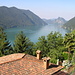 Lago di Lugano dall'abitato di Castello