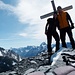 Gipfelpic aus Rucksack-Perspektive