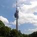 Der Sendeturm der Swisscom auf dem St. Chrischona - das höchste Freistehende Gebäude der Schweiz