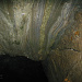 Interessante Felsstrukturen an der Decke des Lac souterrain