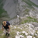 Im weglosen Aufstieg zur Höch Nideri (2246 m), unten die Hintere Öhrligrueb