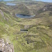Meall na Suiramach, Isle of Skye, Blick zurück zum Aufstiegsweg