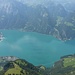 Tiefblick nach Flüelen zum Urnersee