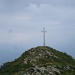 La croce posta sull'anticima 1687m