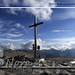 Puigmal with the beautiful summit cross <br />Puigmal und sein schönes Gipfelkreuz<br />Puigmal y su hermosa cruz de cumbre