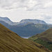 Blick über das Tal gegen Süden über das Loch Duich