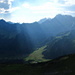 Sonnenstrahlen im/zum Nenzinger Himmel.