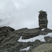 Der Steinmann auf dem Mont de l' Etoile (3370m)