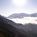 Blick in den Schiederer Graben und den Berchtesgadener Alpen