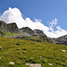 Die Hirtenhütte auf der Ampervreil Alp.