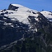 Aussicht vom Sessellift nach Brunni auf den Titlis (3038,3m) und Klein Titlis (3062m).