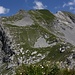 Aussicht von der Hohmatt (2150m) auf die zuvor vesuchten Gipfel Chli Gemsispil (2380m) und Gross Gemsispil (2518m).