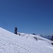 Blick rüber zum Nebengipfel Klein Titlis ( 3062m )