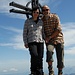 Jacky & Raini - glücklich und zufrieden auf dem Gipfel