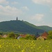 Blick auf den Kyffhäuserburgberg (457m) von Nordosten <br /><br />(Quelle: Wikipedia)