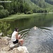 Herrlich so ein Bad im idyllisch gelegenen Ingeringsee