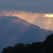 Monte Tamaro in den letzten Sonnenstrahlen