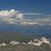 Blick vom Sas Rigais zu den Zillertaler Alpen