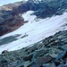 Lagginhorngletscher. <br />Links geht es über den Gletscher hoch und auf den Westgrat
