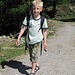 Christoffer takes the lead - this year carrying his own backpack