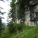 Am Beginn des wunderschönen Panoramaweges an der Pürschschneid.